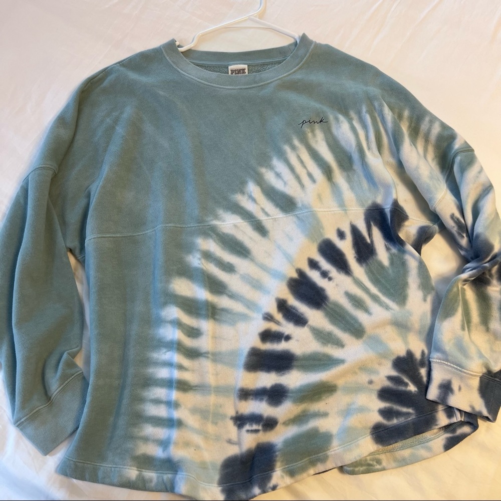 vs pink oversized sweatshirt